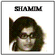 Text Box: SHAMIM


