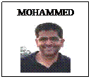 Text Box: MOHAMMED

