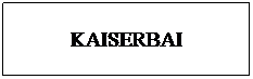 Text Box: KAISERBAI
