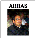 Text Box: ABBAS

 
