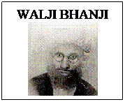 Text Box: WALJI BHANJI

