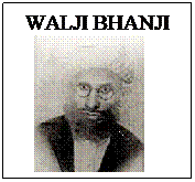 Text Box: WALJI BHANJI
w

